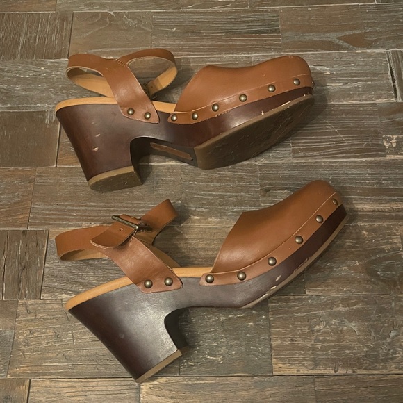 Korks by Kork-Ease Marcia Tan Leather Clogs🖤 - Picture 9 of 16